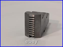 Lot of 3 Hard Chuck Step Jaw Set Hardened Reversible Machining Lathe Assembly Lot of 3 Hard Chuck Step Jaw Set Hardened Reversible Machining Lathe Assembly