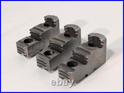 Lot of 3 Hard Chuck Step Jaw Set Hardened Reversible Machining Lathe Assembly Lot of 3 Hard Chuck Step Jaw Set Hardened Reversible Machining Lathe Assembly