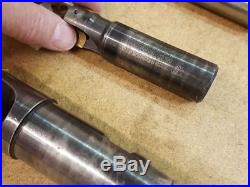 Lot of 7 Milling Cutters, SECO Sandvik Ingersoll and more, some new + INSERTS