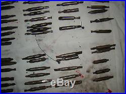 Lot of approx 200 used milling machine tools tooling bits cutters CNC