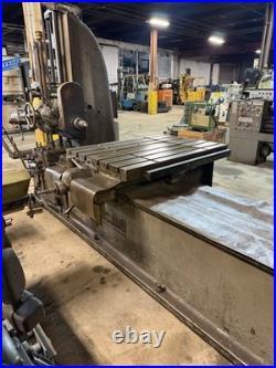 Lucas No 41 Horizontal Boring Mill 48x34x8' In Good Working Condition. Can Ship