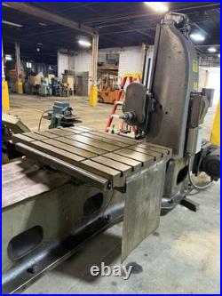 Lucas No 41 Horizontal Boring Mill 48x34x8' In Good Working Condition. Can Ship