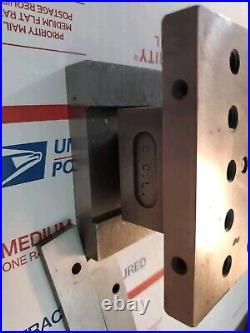 MACHINIST ADJUSTABLE ANGLE SINE PLATE. With Front And Side Plates