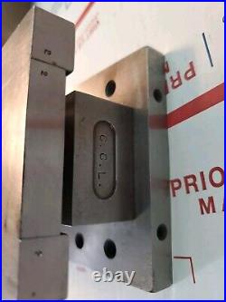 MACHINIST ADJUSTABLE ANGLE SINE PLATE. With Front And Side Plates