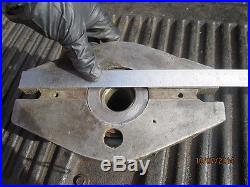 MACHINIST LATHE 5 3 Jaw Lathe Chuck on Indexing Rotary Base for Mill 1 3/16 BR