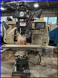 MAKE OFFER Lagun #FTV-2 Vertical Knee Mill