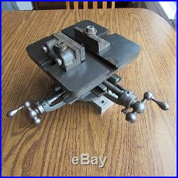 MASTERCRAFT 7 MILLING DRILLING XY COMPOUND TABLE CRAFTSMAN ATLAS SOUTH BEND