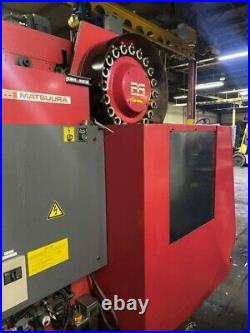 MATSUURA #MC-510V VERTICAL MACHINING CENTER with 40 Tool holders SEE VIDEO
