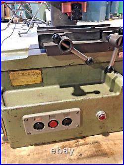 MDM Benchtop Vertical Milling Machine Made In Italy 220 V. 1 Phase