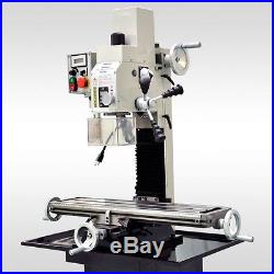 METALWORKING MILLING MACHINE 27 1/2 x 7 VARIABLE SPEED MILL DRILL