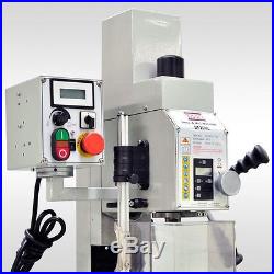 METALWORKING MILLING MACHINE 27 1/2 x 7 VARIABLE SPEED MILL DRILL
