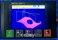 MICRO DNC. Drip feed DNC, USB READER to cnc machine