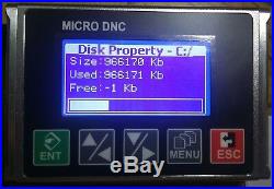 MICRO DNC. Drip feed DNC, USB READER to cnc machine TAPE (DNC) or MEM MODE, RS232