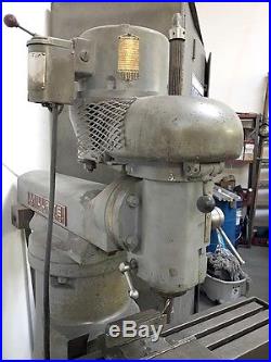 MILLRITE 7 x 27 MULTIPLE SPEED VERTICAL MILLING MACHINE #MV WITH VISE