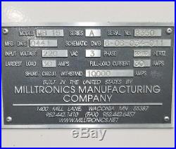 MILLTRONICS MB15 Vertical CNC Milling Machine 2004