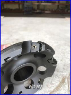 MITSUBISHI INDEXABLE FACE MILL 5-1/2 OD 1-1/2 ID LSE445R0506E Nice