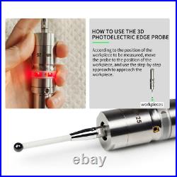 MMP25 3D Light Edge Finder with Ceramic Probe to Find CNC Milling Lathe Machining