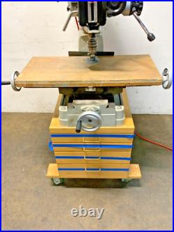 MSC 9512518 Vertical Heavy Duty Milling Drilling Woodworking Machine 115V G2A