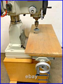 MSC 9512518 Vertical Heavy Duty Milling Drilling Woodworking Machine 115V G2A