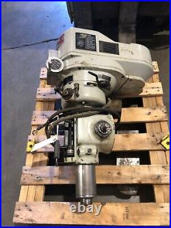 MSC Variable Speed Milling Head R8 Spindle (For Repair or Parts)
