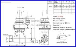 Machining Centers BT40 BT50-90 Degree Angle Head Side Right Angle Milling Head