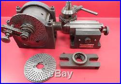 Machinist Milling Tool Rare Marvin Index Head with Tail Stock Center