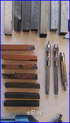 Machinist's tools 60+ pieces Mill Lathe Drill Press CNC Fabrication Starrett