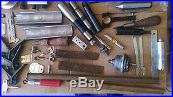 Machinist's tools lot of 150 Mill Lathe chuck arbor Starrett Browne & Sharpe