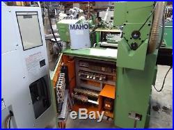Maho Mh-600p (deckel) Universal Milling Machine With Heidenhain Tnc121 Readout