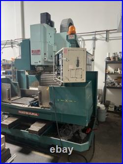 Matsuura mc 800v Cnc Mill (Closed Down Shop) Tools/tips
