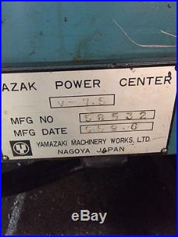 Mazak V7.5 Vertical Machining Center with 4th Axis Tsudakoma Rotary Table (Used)
