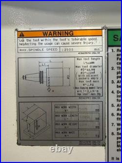 Mazak Vcu 500c 3x Cnc Vertical Machining Center MILL