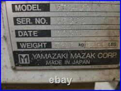 Mazak Vtc-41 Cnc Vertical Milling Machine