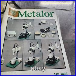 Metalor MP 3000 Micro-Parallelometer Milling Machine