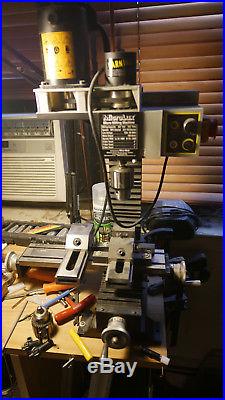 MicroLux Micro Milling Machine withmany tools, most unused