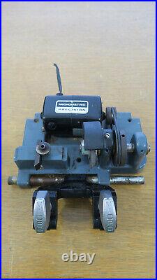 Micrometric Precision Portable Brass Metal Cutting Machine Lathe AS-IS Untested