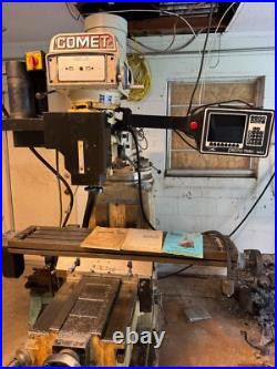Mighty Comet 4KVHD Vertical Milling Machine with Proto Trak 3 axis CNC control Mighty Comet 4KVHD Vertical Milling Machine with Proto Trak 3 axis CNC control