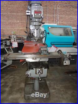 Mill, Bridgeport Vertical Milling Machine. Series One with Power Feed & 9 x 48 T