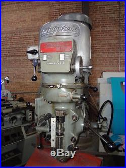 Mill, Bridgeport Vertical Milling Machine. Series One with Power Feed & 9 x 48 T