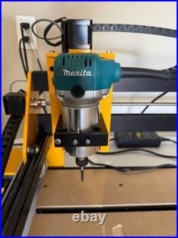 Mill Right CNC Carve King 2, Makita Router, Dust Shoe, Shop Vac Hose, Router Bit