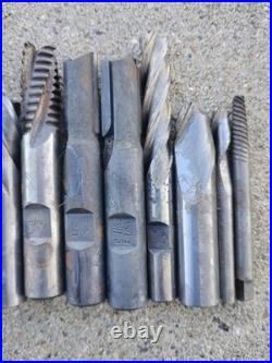 Milling And Machinist Roughing End Mill Tools Lot Of 16