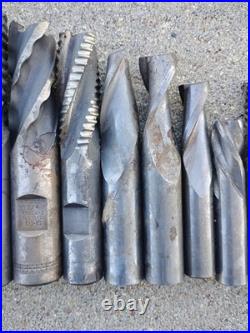 Milling And Machinist Roughing End Mill Tools Lot Of 16