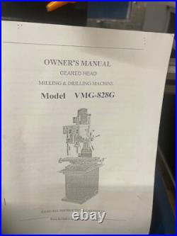Milling Drilling Machine with stand/ Baileigh VMD-828G Geared Head Milling Drilling Machine with stand/ Baileigh VMD-828G Geared Head