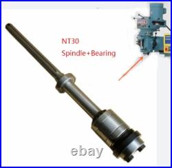 Milling Machine NT30 Shaft Spindle + 6207 Bearing Vertical Mill Part 1Set Milling Machine NT30 Shaft Spindle + 6207 Bearing Vertical Mill Part 1Set