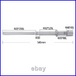 Milling Machine R8 Spindle Length 545mm + Bearings Assembly Parts 1 Set Milling Machine R8 Spindle Length 545mm + Bearings Assembly Parts 1 Set