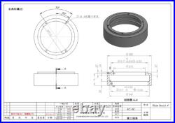 Milling Machine Riser Block 4 for Bridgeport-Type Knee MIlls 4inch Milling Machine Riser Block 4 for Bridgeport-Type Knee MIlls 4inch