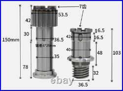 Milling Machine Spindle Gear Shaft Hub Vertical Mill Part A3+20+57+74 Bridgeport