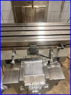 Millport 3HP Vertical Mill With Powerfeed & DRO Video link in the description