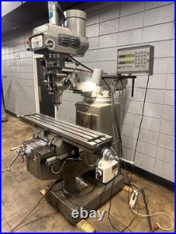 Millport 3HP Vertical Mill With Powerfeed & DRO Video link in the description