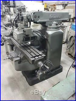 Millport Vertical Milling Machine 3hp 3 Phase 230 / 480 10x50 Table Power Feed